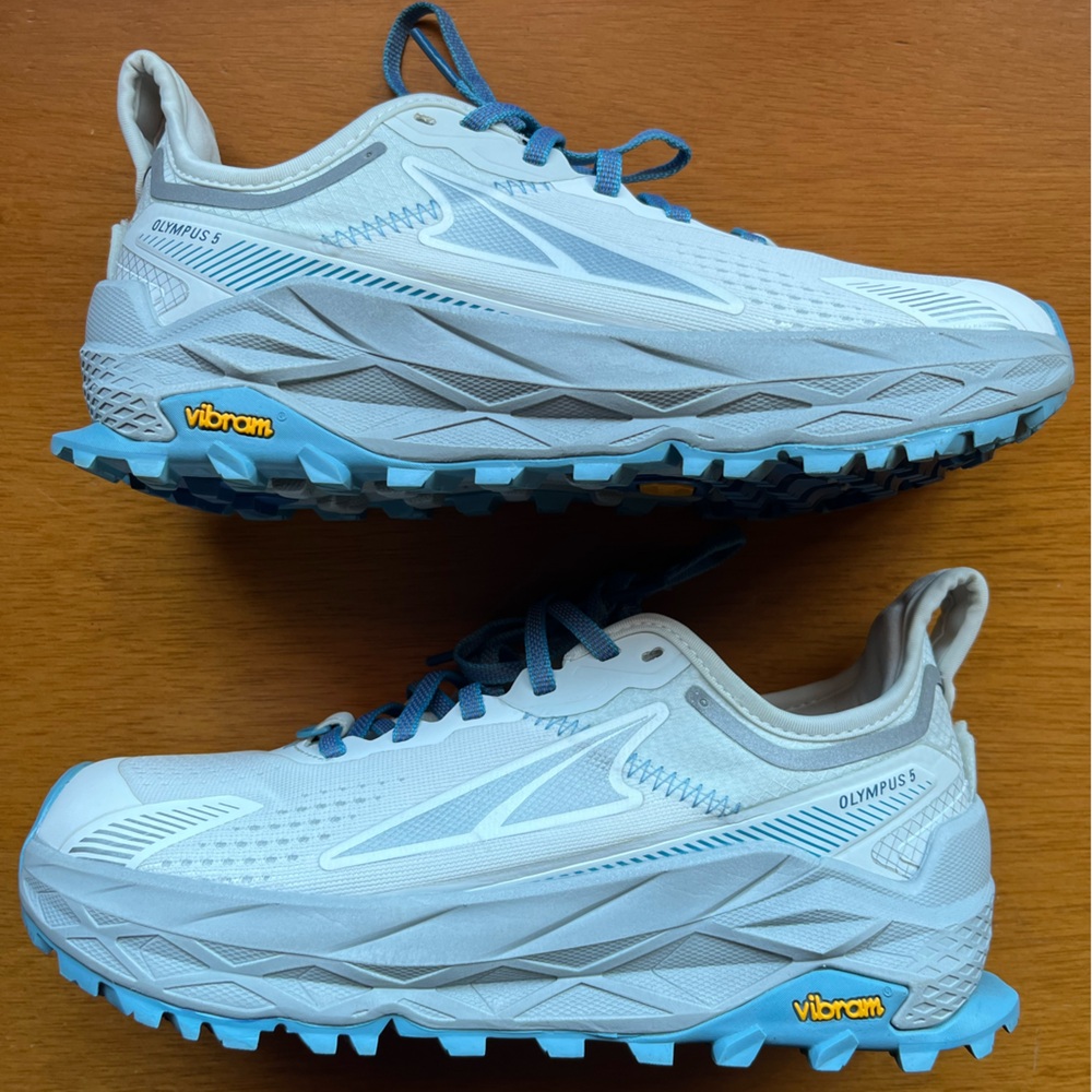 Altra Womens Olympus 5 AL0A7R74140 Blue Gray Size 7